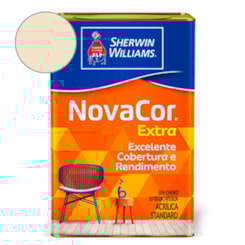 Tinta ACR Fosco Mais Rendimento NovaCor Perola Sherwin Williams 18L