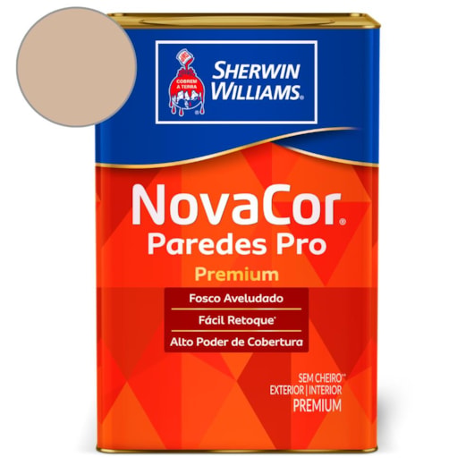 Tinta ACR Fosco Paredes Pro Areia Sherwin Williams 18L - Imagem principal - a66395f9-6b5d-4179-8b41-f6e1028999de