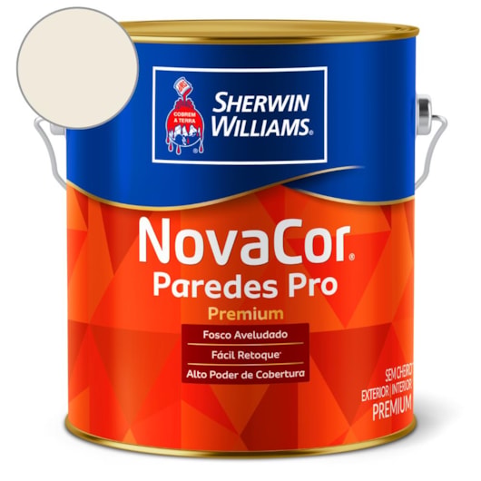 Tinta ACR Fosco Paredes Pro Bianco Sereno Sherwin Williams 3,6L - Imagem principal - e00fa812-ac4b-4193-943a-5316667526db