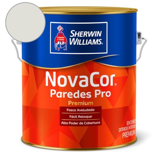 Tinta ACR Fosco Paredes Pro Branco Gelo Sherwin Williams 3,6L - Imagem principal - 3b1695db-35e2-489e-b0fe-f600fc8ffa3c
