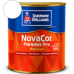 Tinta ACR Fosco Paredes Pro Branco Sherwin Williams 0,9L