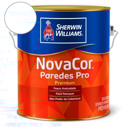Tinta ACR Fosco Paredes Pro Branco Sherwin Williams 3,6L - Imagem principal - baf130c3-5d24-4d1f-a3eb-8f6786b61ccc