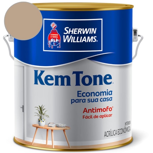 Tinta ACR Kemtone Fosco Camurca Sherwin Williams 3,6L - Imagem principal - 9da981f7-4da1-463b-bf06-6cd07c5e5dfd