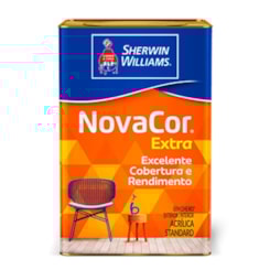 Tinta ACR Mais Rendimento NovaCor Fosco Branco Sherwin Williams 20L