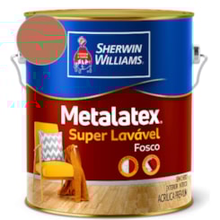 Tinta ACR Metalatex Acril Fosco  Vermelho Rustico Sherwin Williams 3,6L