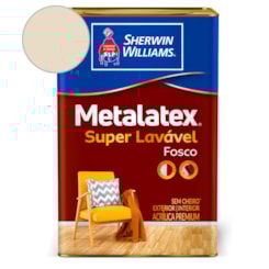 Tinta ACR Metalatex Fosco Palha Sherwin Williams 18L