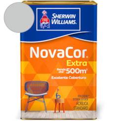 Tinta ACR NovaCor Mais Rendimento Cinza Alpes Sherwin Williams 18L