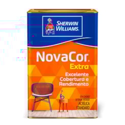 Tinta ACR NovaCor Mais Rendimento Fosco Branco Sherwin Williams 18L