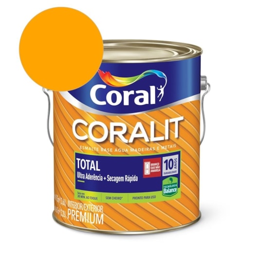 Tinta Acrílica Decora Acetinado Base T 3,2l Coral - Imagem principal - b1b48f6d-dc4f-48c3-b313-8a62024072c6