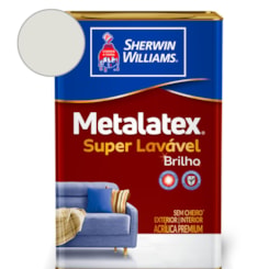 Tinta Acrílica Melatex Superlavável Brilho Branco Gelo Sherwin Williams 18L