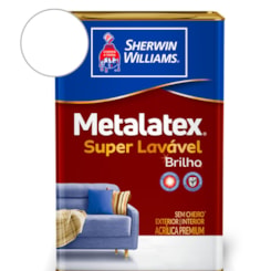 Tinta Acrílica Melatex SuperLavável Brilho Branco Sherwin Williams 18L