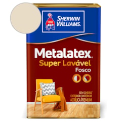 Tinta Acrílica Metalatex Fosco Palha Sherwin Williams 18L