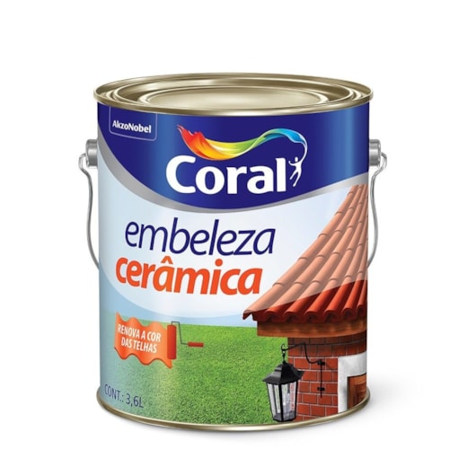 Tinta Acrílica Standard Brilho Embeleza Cerâmica Coral 3,6L - Imagem principal - cc6f8844-d91a-42f7-9892-a092b37c04b9