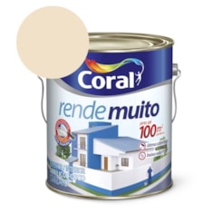 Tinta Acrílica Standard Fosco Rende Muito Perola 3,2l Coral