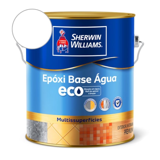 Tinta Eco Expoxi Branco 100 Sherwin Williams 3,6L - Imagem principal - b935fd9f-dab2-4e98-b194-9469f0fd31fe
