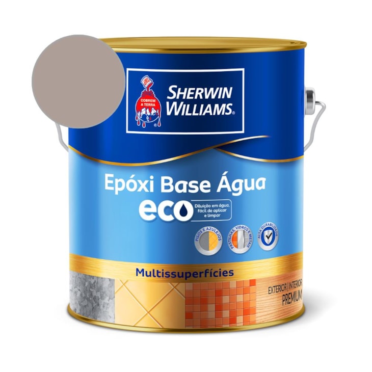 Tinta Epóxi Eco Cinza 201 Sherwin Williams 3,6L