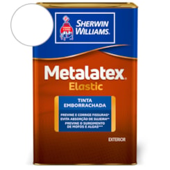 Tinta Metalatex Elastic Fosco Branco Sherwin Williams 18L Tinta Metalatex Elastic Fosco Branco Sherwin Williams 18L