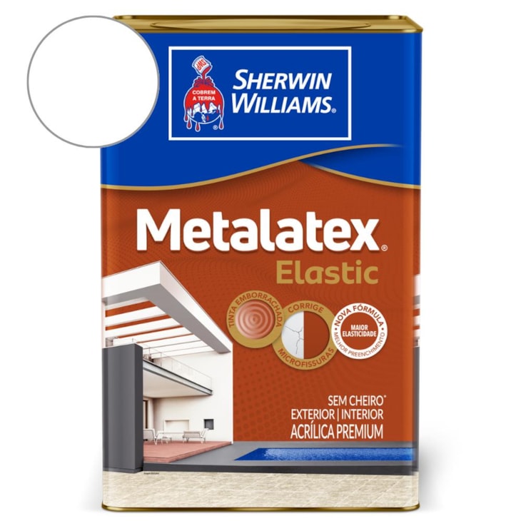 Tinta Metalatex Elastic FS Branco  Sherwin-Williams 18L