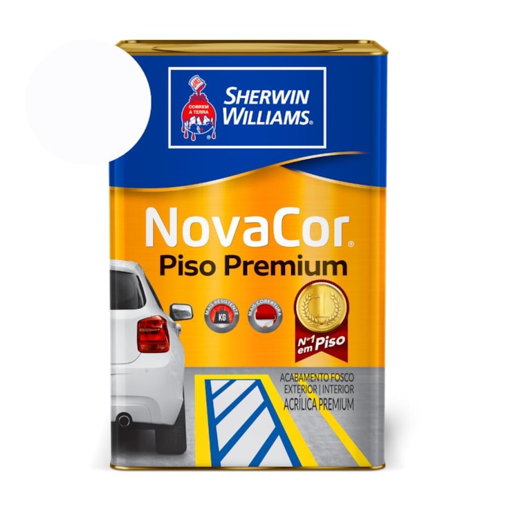 Tinta NovaCor Para Piso Branco  Sherwin-Williams 18L