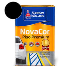 Tinta NovaCor Para Piso Premium Preto Sherwin Williams 18L
