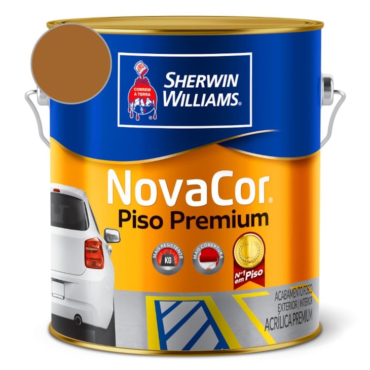 Tinta Para Piso NovaCor Castor Sherwin Williams 3,6L