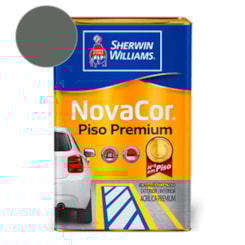 Tinta Para Piso NovaCor Cinza Chumbo Sherwin Williams 18L