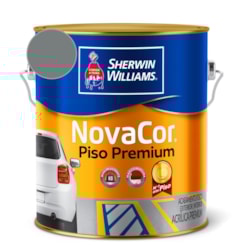 Tinta Para Piso NovaCor Cinza Sherwin Williams 0,9L