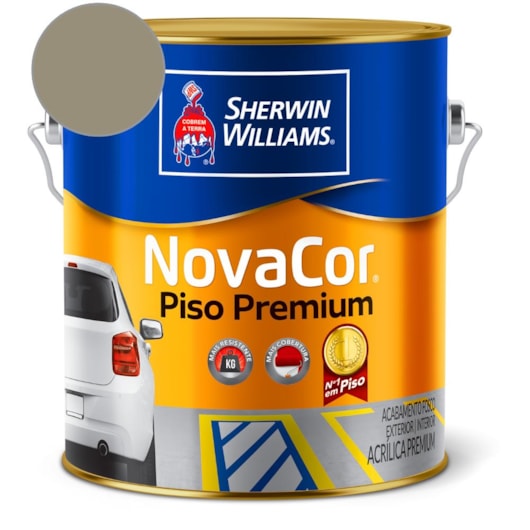 Tinta Para Piso NovaCor Concreto Sherwin Williams 3,6L - Imagem principal - ec92f4b3-5b08-4402-a733-f78f8ceba9e0
