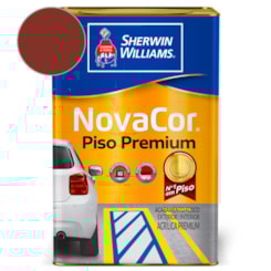 Tinta Para Piso NovaCor Vermelho Sherwin Williams 18L