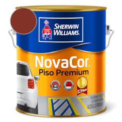 Tinta Para Piso NovaCor Vermelho Sherwin Williams 3,6L