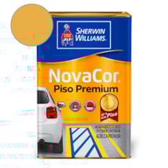Tinta Para Piso Premium NovaCor Amarelo Demarcação Sherwin Williams 18L