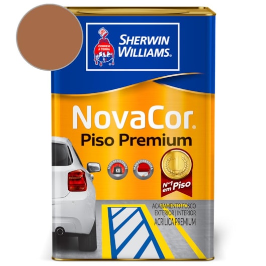 Tinta Para Piso Premium NovaCor Castor Sherwin Williams 18L - Imagem principal - 4ea42eac-0803-4b55-84a9-e365e9b1cdd4