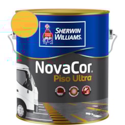 Tinta Para Piso Ultra NovaCor Amarelo Demarcação Sherwin Williams 18L