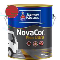 Tinta Para Piso Ultra NovaCor Vermelho Segurança Sherwin Williams 3,6L