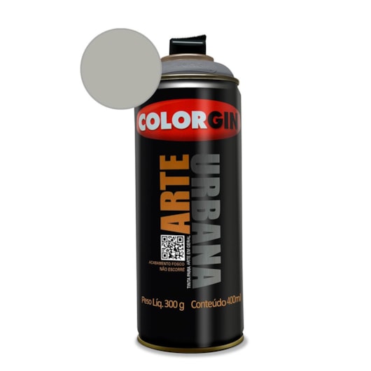 Tinta Spray Arte Urbana Fume Colorgin 350g - Imagem principal - e86c4fc0-39e2-4d72-8cb2-473cbaf9634f