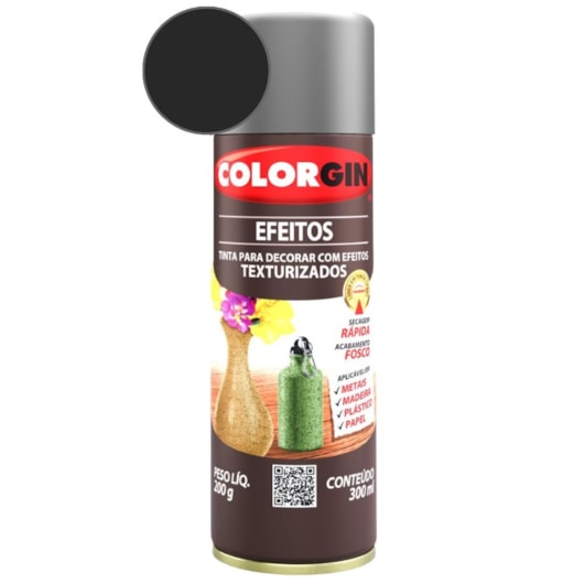 Tinta Spray Efeito Texturizado Granito Colorgin 200g - Imagem principal - 1ae6597f-f9d7-4bcd-85d2-30234f45fa2c