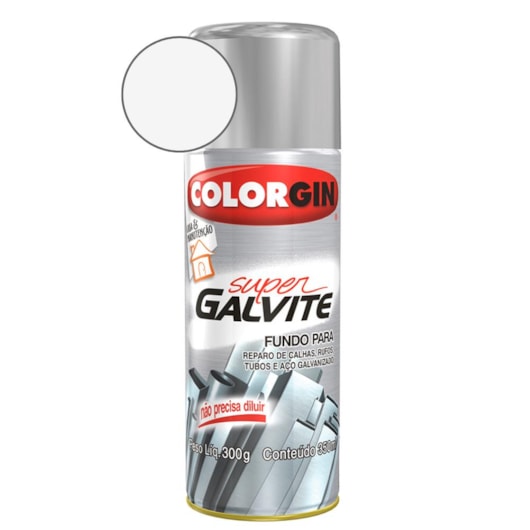Tinta Spray  Super Galvite Colorgin 300g - Imagem principal - 2145d5f9-0d9d-4ee0-bad7-44752c395645