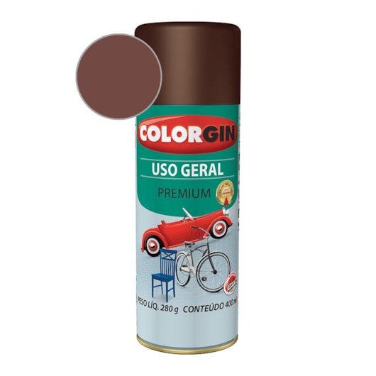 Tinta Spray Uso Geral Premium Metalico Primer Rapido Óxido Colorgin 280g - Imagem principal - 77b905f4-5a1f-48d1-8a27-f6a478d870eb