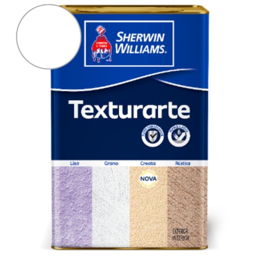 Tinta Texturarte Grano Branco Sherwin Williams 25kg - Imagem principal - 98d734a9-e398-4bdc-a810-dba3d5074c77