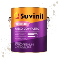 Tinta Toque Fosco Completo Algodão Egipcio Suvinil 3,6L