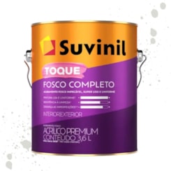 Tinta Toque Fosco Completo Branco Neve Suvinil 3,6L