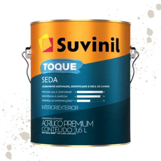 Tinta Toque Seda Algodão Egipcio Suvinil 3,6L - Imagem principal - d562cc33-8480-4fe0-af5a-12bc769c5c88