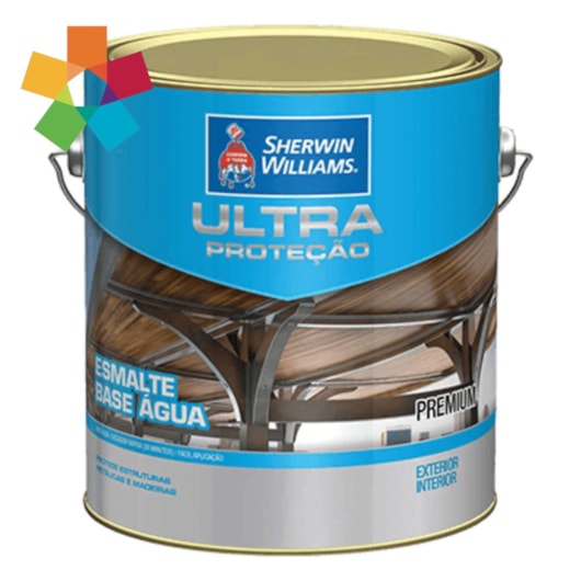 Tinta Ultra Proteção Esmalte Base Água Sherwin Williams 3,2L - Imagem principal - 3119fbf9-8e3a-4e5e-916b-416a5d16f47c