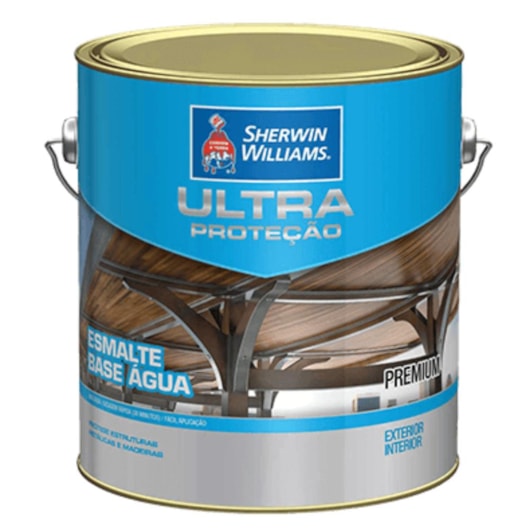 Tinta Ultra Proteção Esmalte Base Água Sherwin Williams 3,2L - Imagem principal - 262ecf5e-e985-41f1-9bf3-52c3b9369515