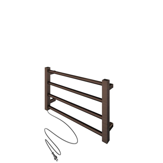Toalheiro Aquecido Bivolt E Bilateral Mezcla Cobre Escovado Thermo 45W - Imagem principal - f630fddc-e83e-4d4f-a9bd-f41775f6c281