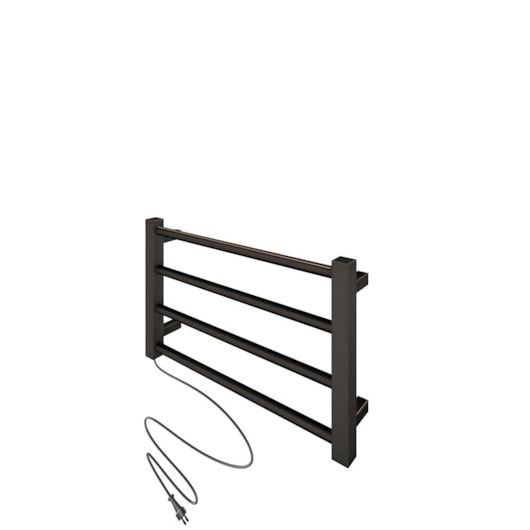 Toalheiro Aquecido Bivolt E Bilateral Mezcla Dark Antracite Thermo 45W - Imagem principal - 8be27427-efcf-4a92-9387-916b86796552