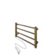 Toalheiro Aquecido Bivolt E Bilateral Mezcla Ouro Escovado Thermo 45W - 5aeae187-b3a2-4169-beda-311455f9f3fd