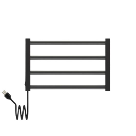 Toalheiro Aquecido Bivolt e Bilateral  Mezcla Preto Fosco Thermo 55W - Imagem principal - 84c4be12-1635-4a24-9528-5389c39b696f