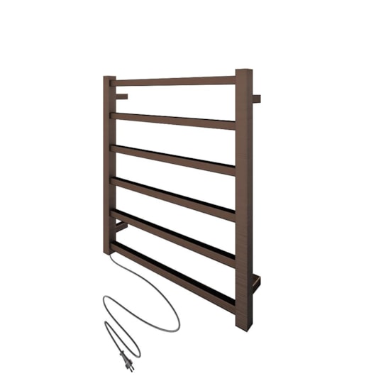 Toalheiro Aquecido Bivolt E Bilateral Prime Cobre Escovado Thermo 65W - Imagem principal - e5faaab4-e8de-4459-beb9-aaafcb5e698e