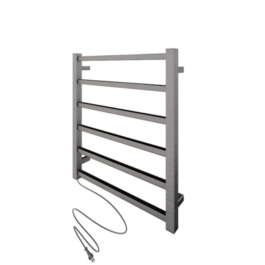 Toalheiro Aquecido Bivolt E Bilateral Prime Inox Escovado Thermo 65W - Imagem principal - b546d720-7227-467e-a326-efc451f9ceb6